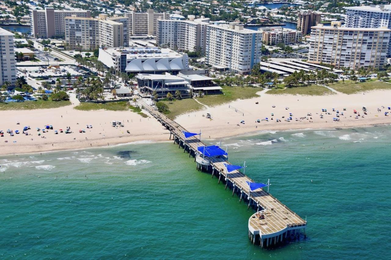 Luxury Private Beach Water-Side Ocean Baby Escape!! Daire Pompano Beach Dış mekan fotoğraf